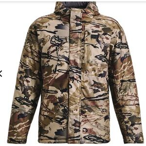 NWT - Under Armour Extreme Deep Freeze Jacket - UA Barren Camoflauge